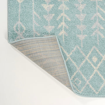 Ziri Moroccan Geometric Area Rug